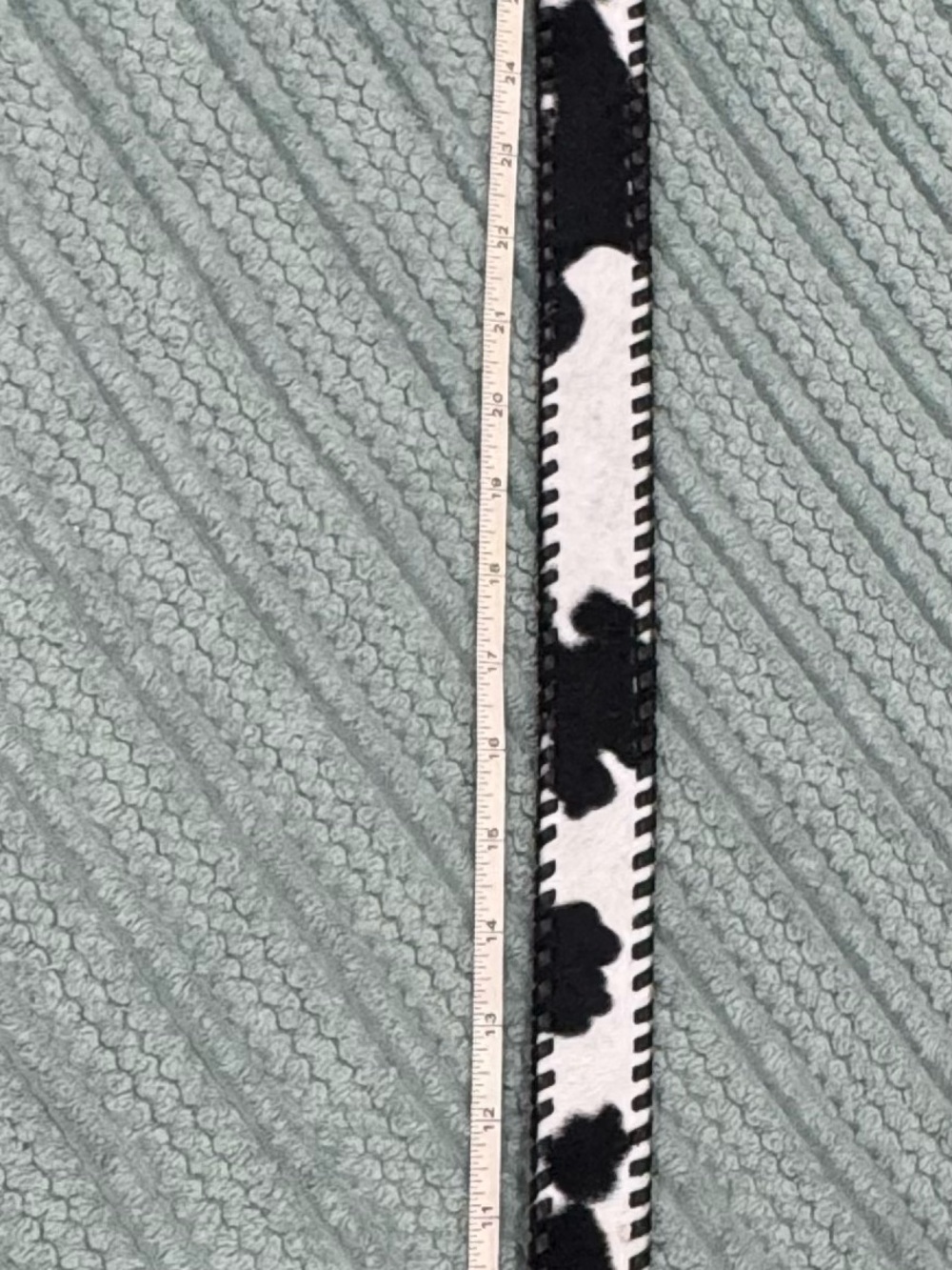 Kids Black & White Cow Print Leggings